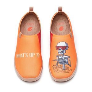 UIN Men's Walking Travel Shoes Casual Loafers Comfort Sneaker (What's Up Toledo)